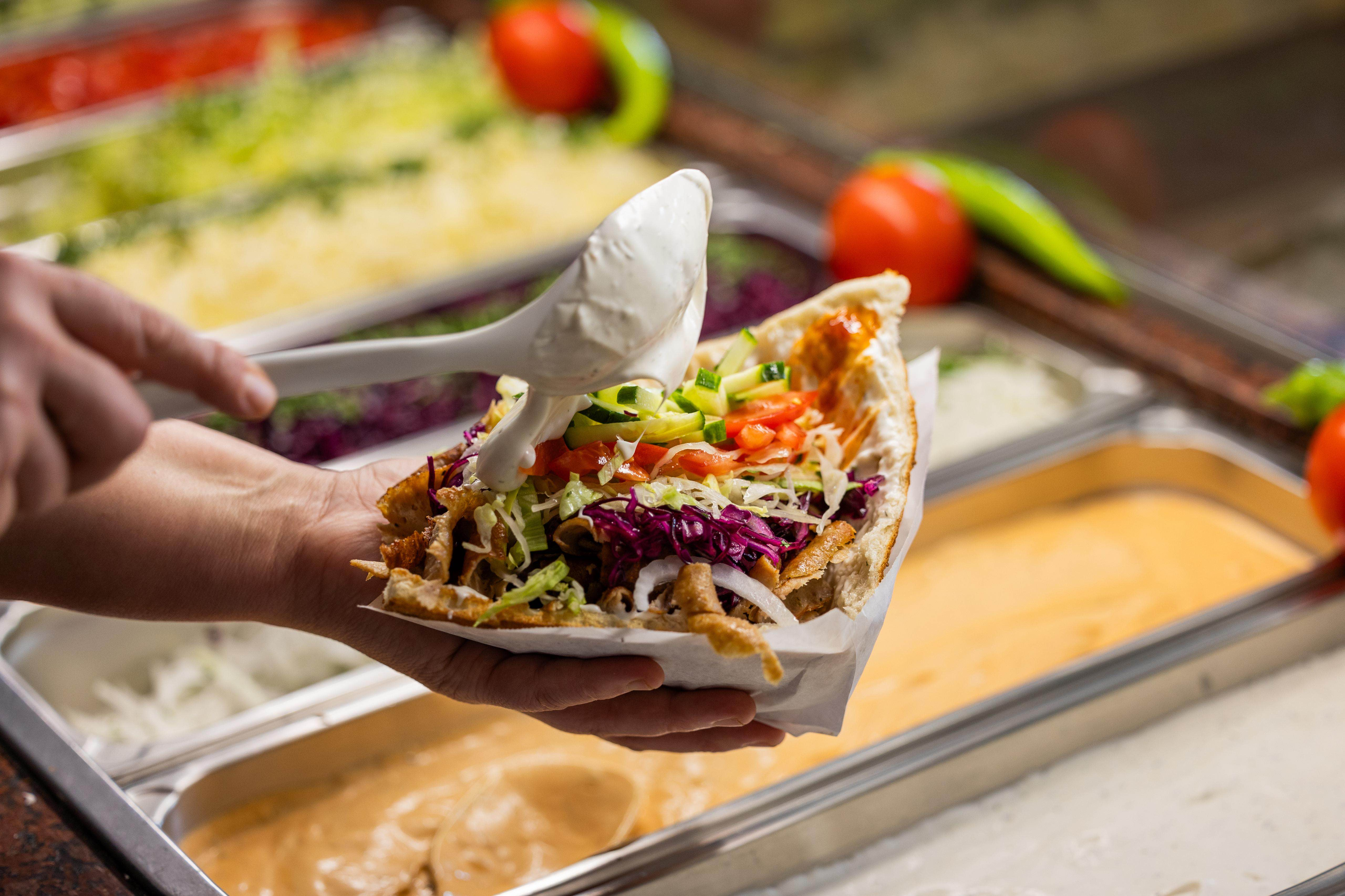 Zubereitung Döner